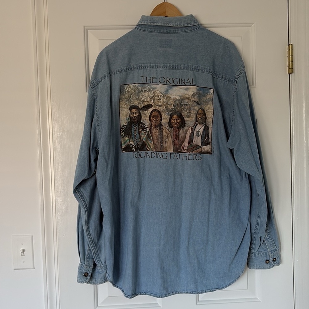 VTG Original Founding Fathers - Lake Powell button down shirt 2XL XXL XL